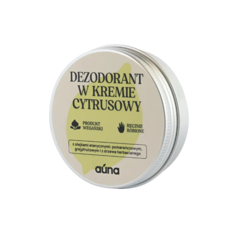Cytrusowy dezodorant w kremie