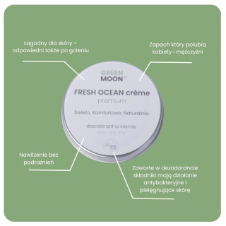 FRESH OCEAN crème – dezodorant w kremie dla kobiet i mężczyzn | NOWOŚĆ