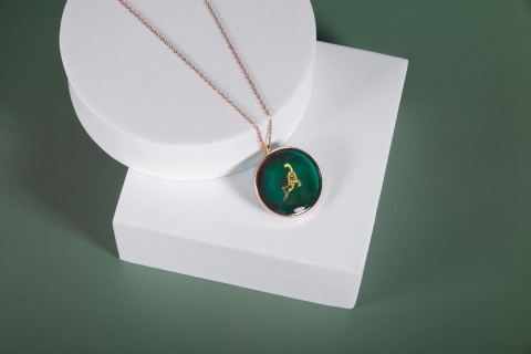 Naszyjnik Golden Cat Spirit