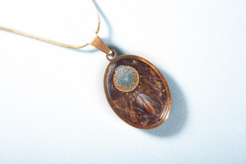 Naszyjnik "Łapacz Snu"