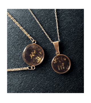 Komplet Złote Serce Natury