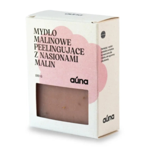 Zestaw 4 produkty - mydło malinowe, szampon wiśnia, masło shea malina, gruboziarnisty scrub do ciała