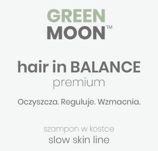 hair in BALANCÉ - szampon w kostce z zieloną herbatą dla kobiet i mężczyzn | NOWOŚĆ