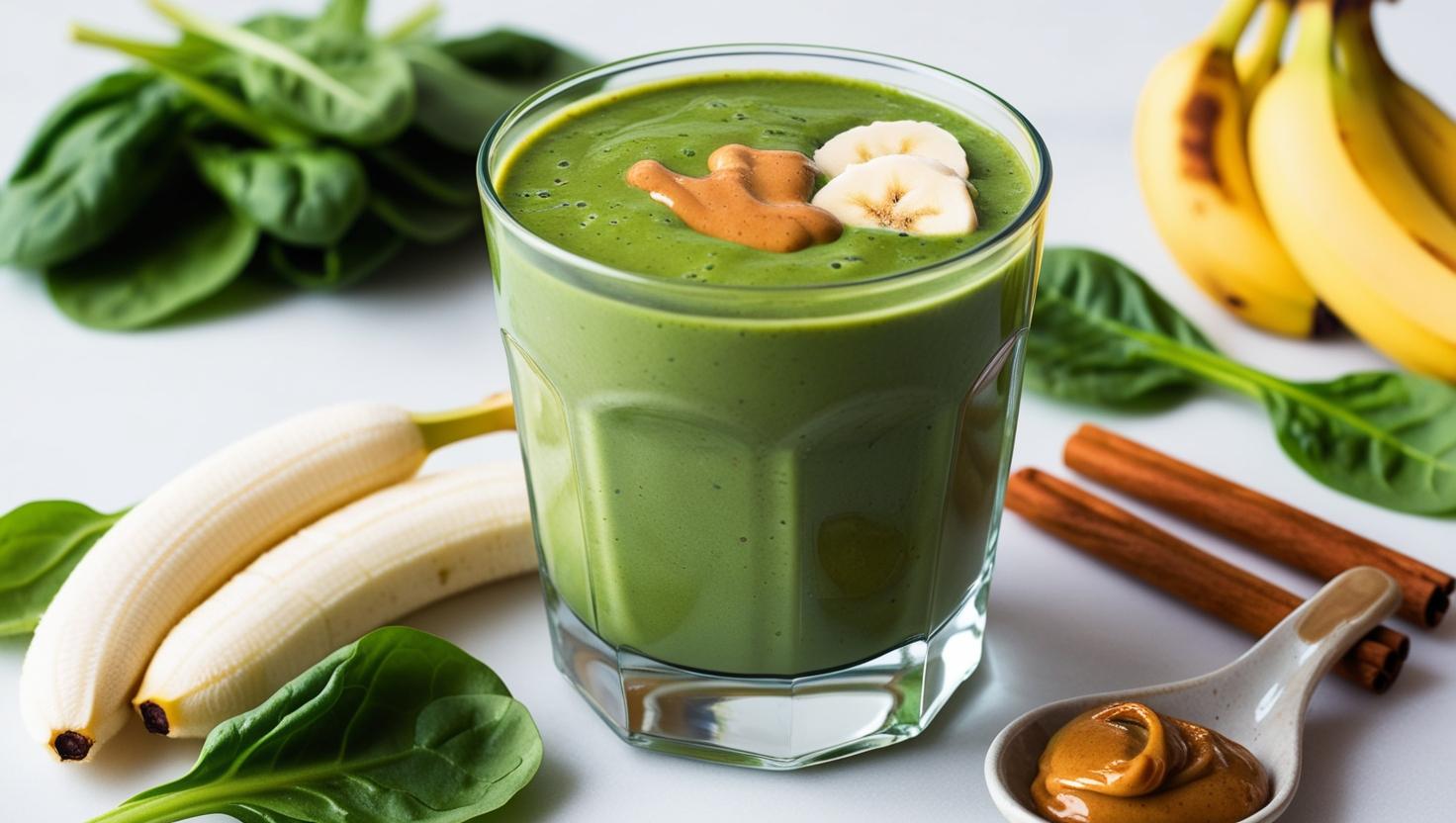 Kremowe Smoothie z Białkiem Konopnym